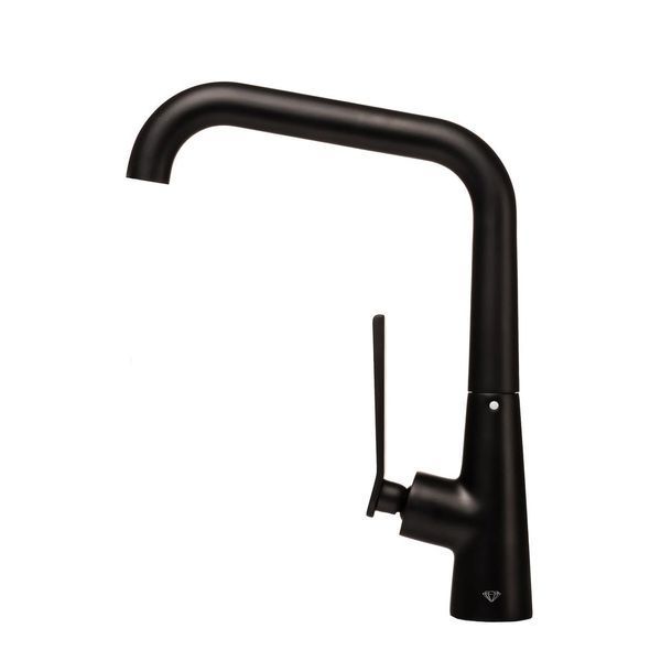Смеситель кухонный Topaz Teel TT 24401-H59-BB черный матовый TOPAZ TEEL TT 24401-H59-B фото