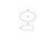 Керамическая чаша Newarc Countertop 60 (5015S-W) 5015S-W фото 2