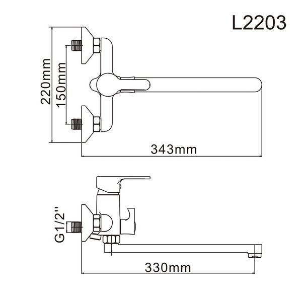 Смеситель для ванны Santep 187w белый 187W фото