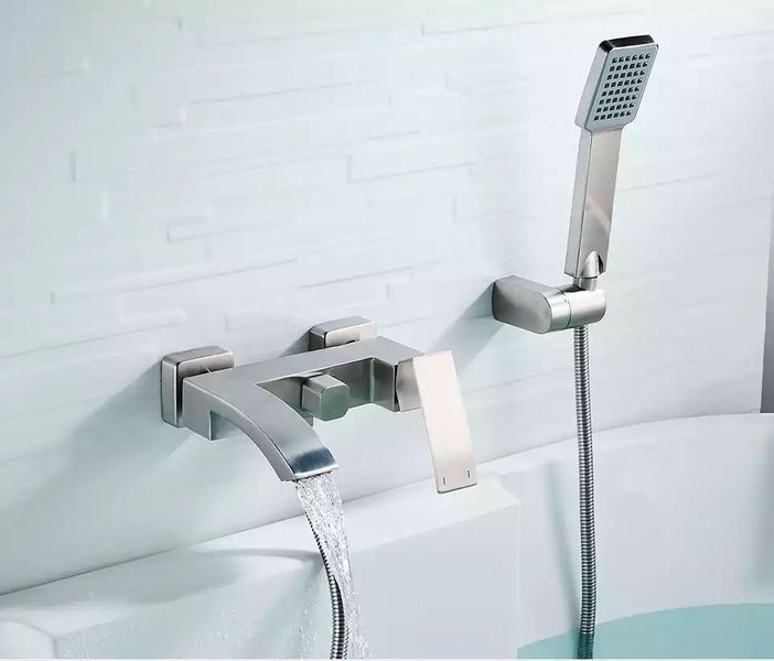 Смеситель для ванны с коротким изливом из нержавеющей стали sus304 santep 546-2 546-2 фото