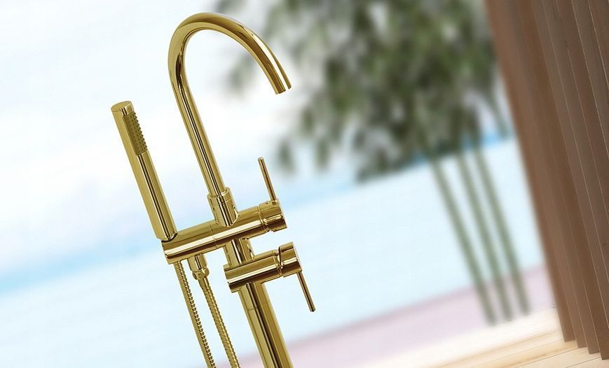 Змішувач для ванни Ortis ORTIS Gold фото