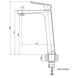 Змішувач для раковини Topaz Lexi TL 21203-H57-BL чорний матовий TOPAZ LEXI TL21203-H57-BL фото 6